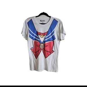 Sailor Moon Sailor Guardian Baby Doll Tee Shirt Size XXL